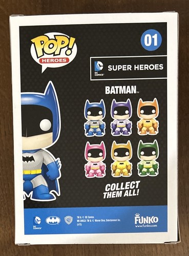 Funko Pop! Vinyl: DC Universe - Batman - (Blue) - Entertainment Earth #1 - Picture 2 of 2