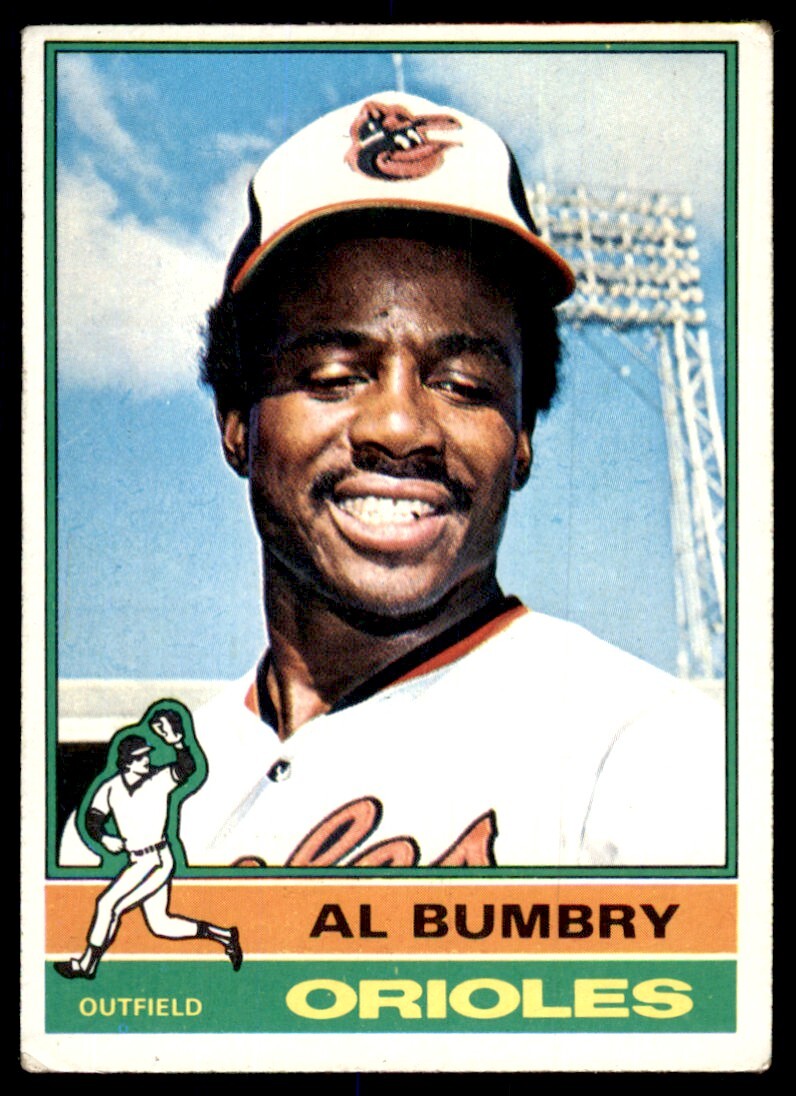 1976 Topps Al Bumbry A Baseball Cards #307