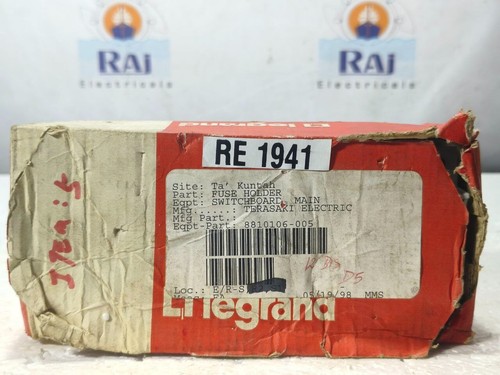 NUEVO PORTAFUSIBLES LEGRAND 01127 NFC 63210 32A 400V NFC63210 (LOTE DE 10 PIEZAS) - Imagen 11 de 11