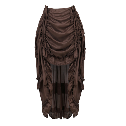Women Ladies Steampunk Corset Dress Gothic Corset Inside Halloween Gift S-6XL - Picture 19 of 35