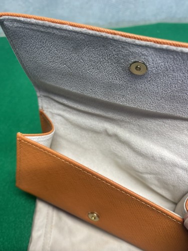 Tory Burch Damen Braun Brille Sonnenbrillen Etui mit Tasche Kosmetik Make-up Etui. - Bild 6 von 12