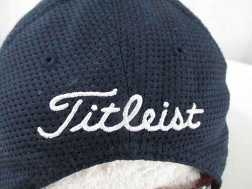 Titleist Mütze Kappe Riemen hinten rot blau USA Mesh Performance bestickt Golf Herren - Bild 9 von 19