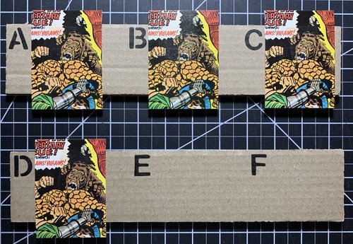 1975 Topps Marvel Comic Book Heroes Sticker - Pick Choose - Puzzle Cards - Bild 36 von 75