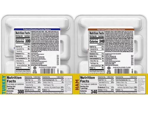 Lunchables Schinken, Cheddar & Truthahn, American Cracker Stapler Variety Pack, 6 Stück - Bild 6 von 6