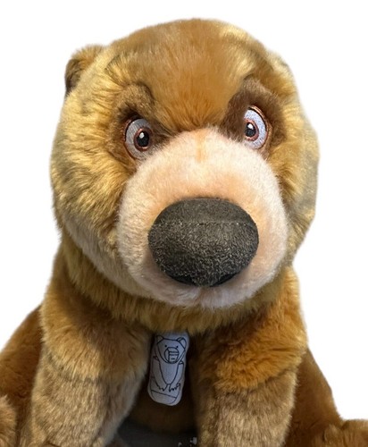 Brother Bear Kenai Soft Toy Disney Store Plush Teddy Bear Rare Vintage 14" Totem - Picture 3 of 12
