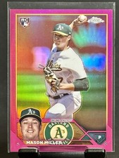 Mason Miller RC 2023 Topps Chrome Update Magenta Refractor SP /399 #USC129