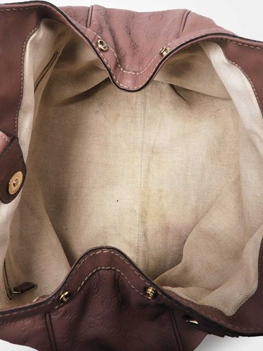 Gucci Purple Guccissima Leather Medium Sukey Tote Bag - Picture 9 of 10