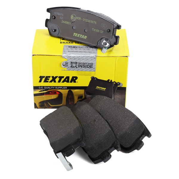 Textar 2449801 BremsbeläGe FüR Opel Antara A Chevrolet Captiva C100 C140 Hinten-image