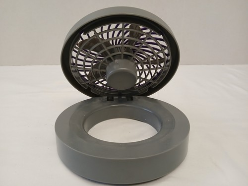 O2COOL 5" Portable USB or Electric Fan Purple Color - Bild 4 von 6