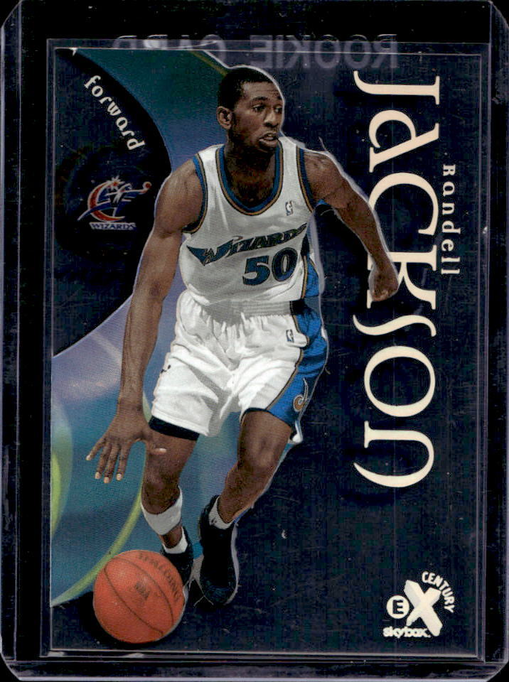1998-99 Skybox x E-X Century Randell Jackson RC #63 Wizards