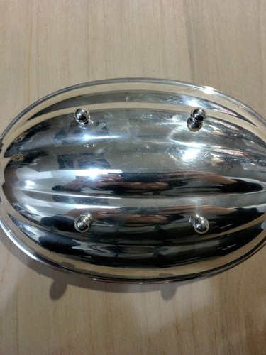 Precioso tazón de melón antiguo de plata esterlina TIFFANY & CO. MAKERS, 9,9", 248 gramos - Imagen 10 de 16