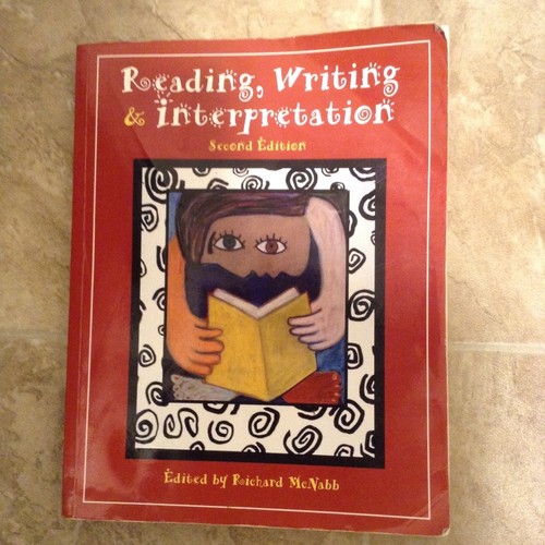 Reading , Writing & Interprertation Second Edition Book - Bild 1 von 2