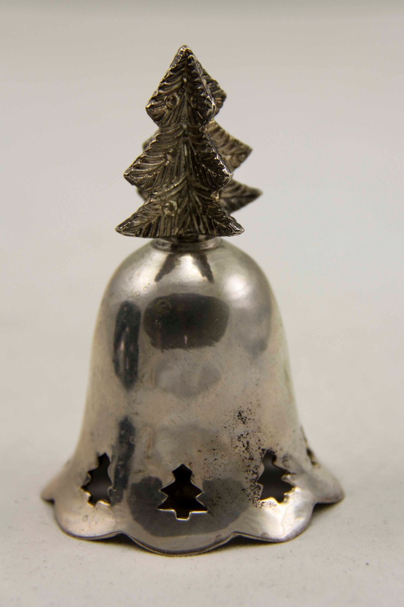 Christmas Silver plated Bell(JAS) Christmas Silver plated Bell(JAS)