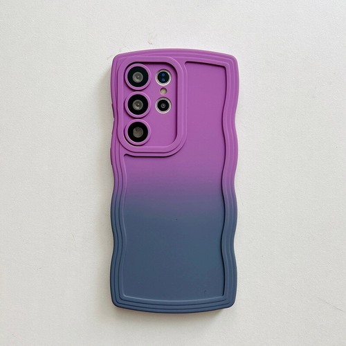 For Samsung Galaxy S24 S23 Ultra S22 S21 FE S20 Gradient Curly Wave Case Cover - Picture 16 of 18