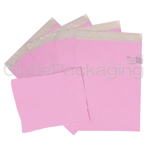 50 x STRONG PINK 13x17" MAILING POSTAL POLY POSTAGE BAGS 13"x17" (320x440mm) - Picture 5 of 5
