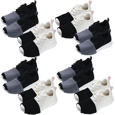8 Pairs Over The Shoe Dance Socks Shoe Covers for Women Dancer Ballet