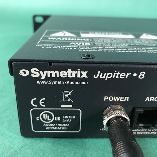 Symetrix Jupiter 8 App Configurable 8 x 8 Digital Signal Processor - Picture 9 of 10