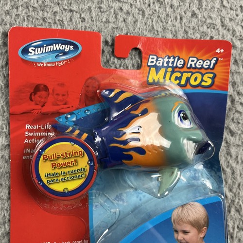 NEW SwimWays Battle REEF MICROS Bathtub or Pool Fish Toy RARE 2011 - Picture 5 of 7