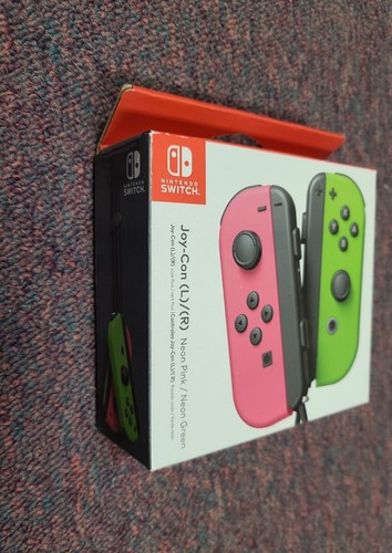 Nintendo Joy-Con (L)/(R) Neon Pink / Neon Green Nintendo Switch (100% Authentic) - Picture 3 of 4