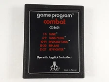 Combat (Atari 2600, 1978) CX2601 Video Game Cartridge ONLY Tested