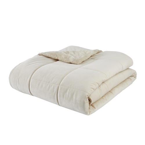 Catherine Lansfield Cosy Cord Coverless Duvet Comforter 6.5 Tog 3 Colour Choices - Picture 6 of 37