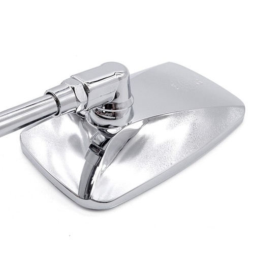 Espejos retrovisores laterales universales para motocicleta de 10 mm 2 piezas para Honda Kawasaki - Imagen 5 de 9