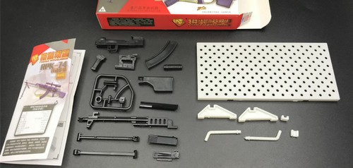 Fucile 1/6 seconda guerra mondiale macchina assemblare pistola modello puzzle blocco costruzione sandbox scene - Foto 2 di 24