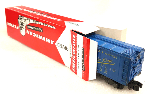 AMERICAN FLYER S-GAUGE 24066 L&N BOX CAR w BOX...EX+! - Picture 3 of 6
