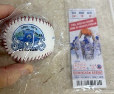 Tennessee Smokies Last Regular Season Game Baseball & season ticket SGA 9/15/24