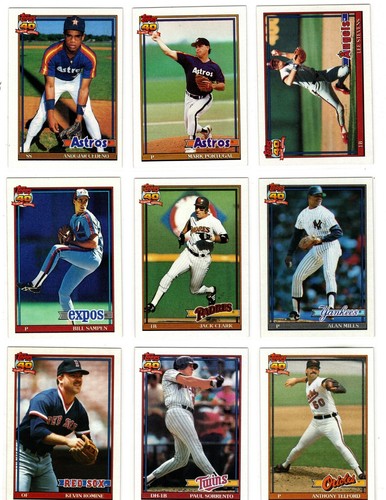 1991 Topps Baseball Trading Cards You Pick / Choose From List #s 601-792 / mb48 - Picture 6 of 17