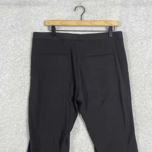 Theyskens Theory Womens Wool Blend Pants Size 10 IT 44 Career Straight Leg - Picture 9 of 11