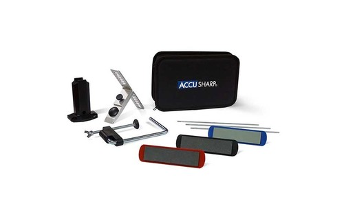 NUEVO Kit de afilado de cuchillos de precisión AccuSharp de 3 piedras 060C - Imagen 2 de 2
