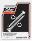 Colony Axle Adjuster Bolts Rear Chrome #2023 2 Harley Davidson