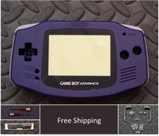 GBA Nintendo Game Boy Advance Replacement Housing Shell Screen Blue USA 