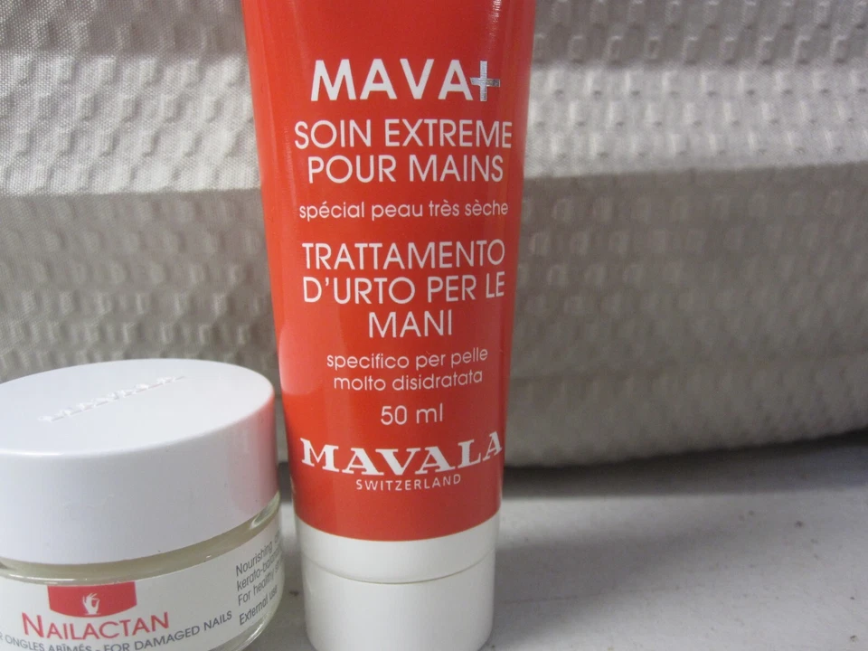 Crema nutritiva Mavala Mava+ Extreme Hand Care 50 ml y Nailactan para uñas dañadas Foto 3 de 4