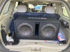 Kicker 49ptrtp10 10" 400w Enclosed Powered Car Subwoofer
