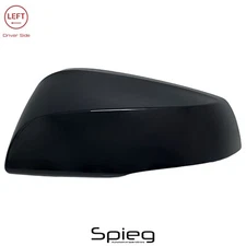 Side Mirror Cover Cap for 2019-2024 TOYOTA RAV4 Driver Side PAINTED BLACK