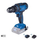 Trapano avvitatore 20v batteria 4.0Ah e caricabatteria ixes Scheppach c-dd45-x