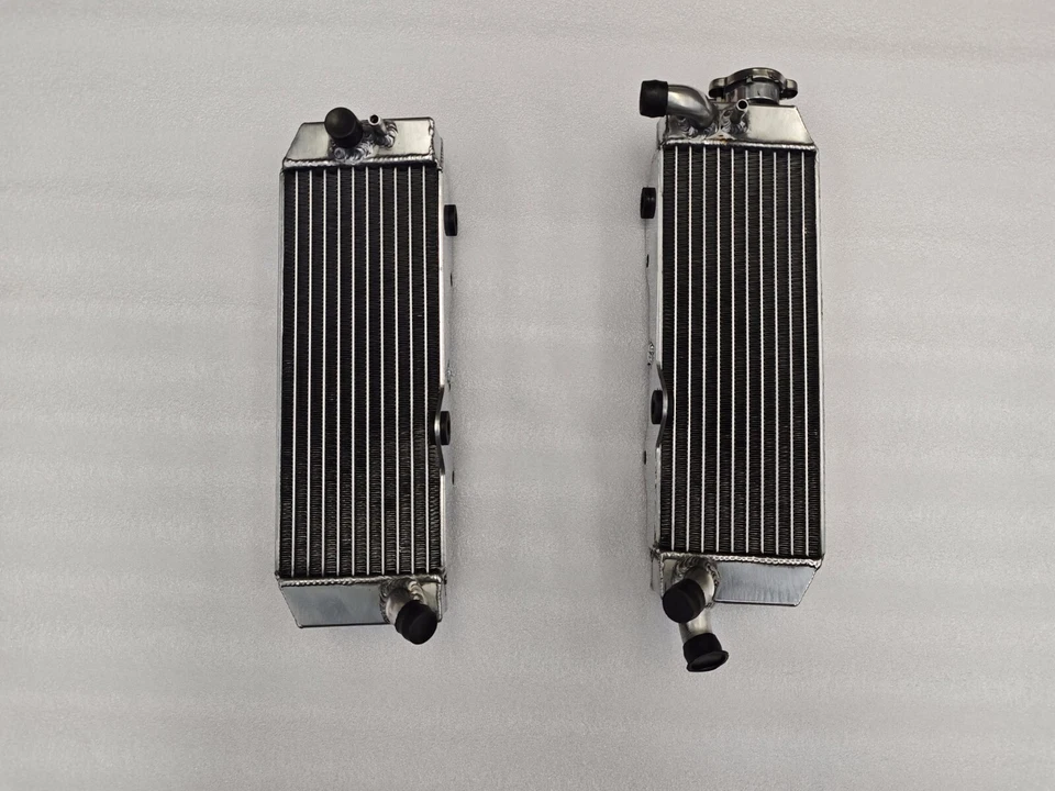 Fit Honda XR650R 2000 - 2007 铝散热器 + 硅胶软管 蓝色 — 第 4/4 张图片