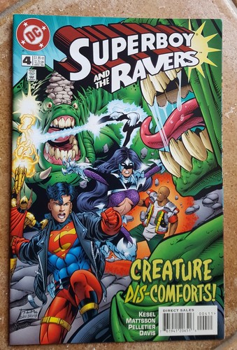 SUPERBOY AND THE RAVERS 4 - DECEMBER 1996 - COMICS - Picture 1 of 3