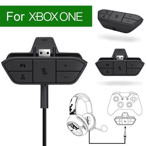 Stereo Headset Adapter Headphone Adaptor Converter for Xbox One Controller - Picture 6 of 9