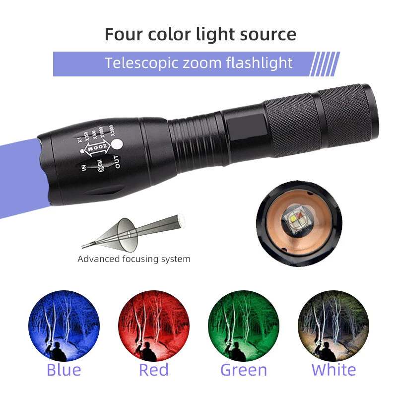 Buy Wholesale China Aluminum Retractable Flashlight Waterproof Aa