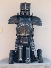 Moria Dwarf Dwarven Steel Knight Armor Suit Full Body Armor With Cuirass,Pauldro