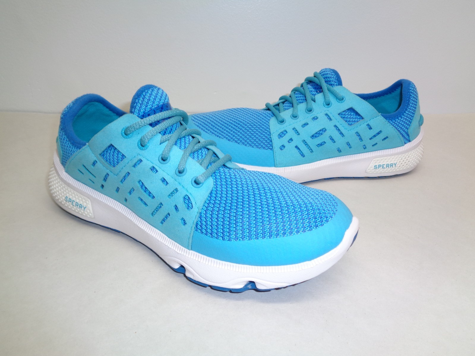 Sperry Size 6.5 M 7 SEAS SPORT bluee Water New New New Womens Lace Boat shoes Sneakers 756253 Sperry Size 6.5 M 7 SEAS SPORT bluee Water New New New Womens Lace Boat shoes Sneakers 756253