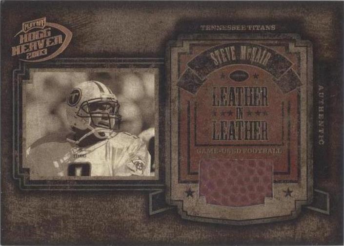 2003 Playoff Hogg Heaven Steve McNair #LL-3 - 1 of 2