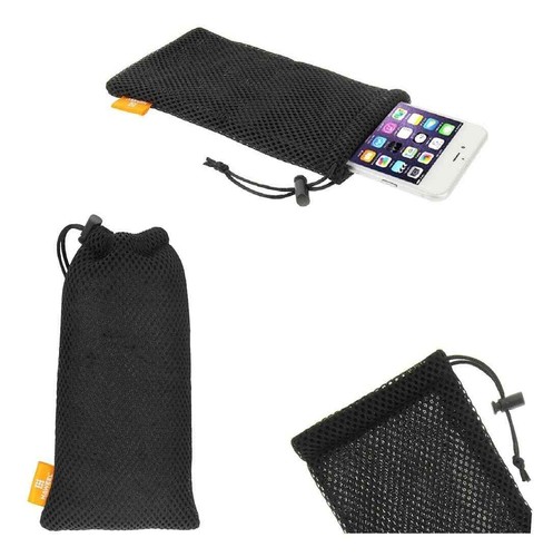 per ZTE Max XL Custodia Maglia Nylon Chiusura Laccio - Foto 2 di 6