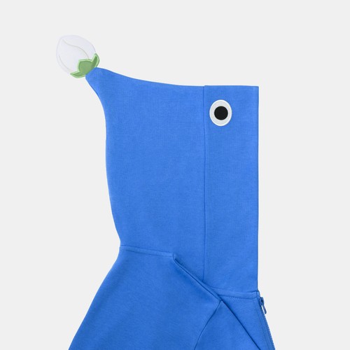 Nintendo TOKYO Pikmin Hoodie Blue Yellow Red 3 Colors Size 100cm-XL JAPAN NEW - Picture 18 of 36