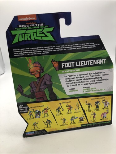 2018 NEW RISE OF THE TEENAGE MUTANT NINJA TURTLES MYSTIC MONK ACTION FIGURE TMNT - Picture 2 of 2