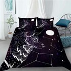 Feather Year Ponit 3D Printing Duvet Quilt Doona Covers Pillow Case Bedding Sets