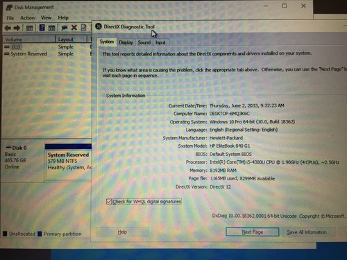 *Bad Battery* HP EliteBook 840 G1 14" Laptop/i5-4200U/8GB/500GB HDD/W10 Pro - Picture 2 of 11